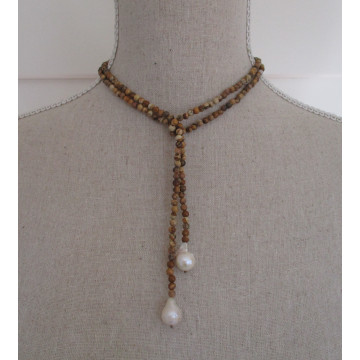 lariet style stone with...