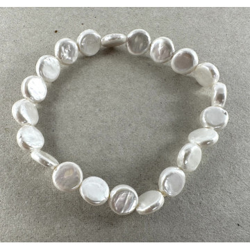 8mm faux coin pearl...