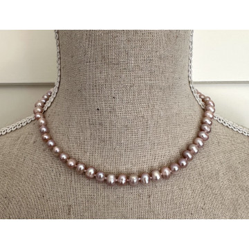 Natural 6-7mm pink pearl...