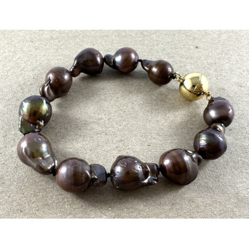 11-12mm baroque pearls,...