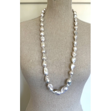 12-15mm baroque pearl 85cm...