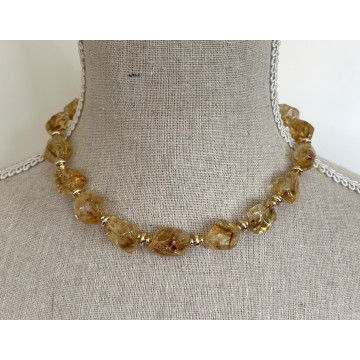 Citron stone with alt gold...