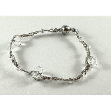 Hand knotted thread with...