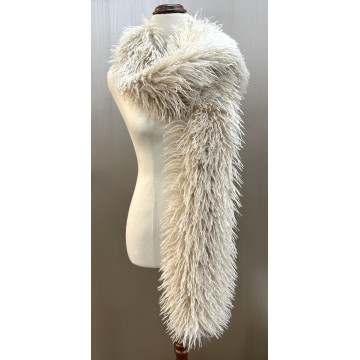 Fluffy 180cm poly scarf -...