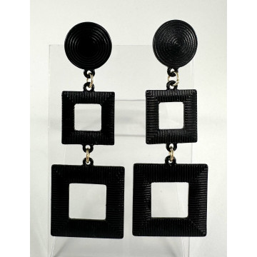 Circle studs with double...