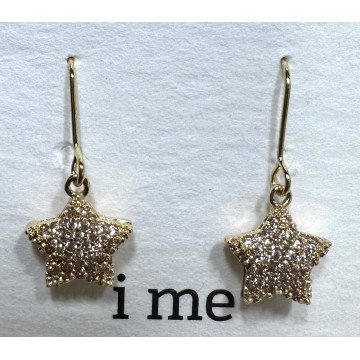 Star drops-Silver/clear