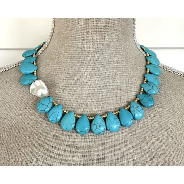 Teardrop coloured stones...